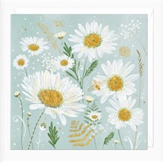 Wild Floral Daisy Card